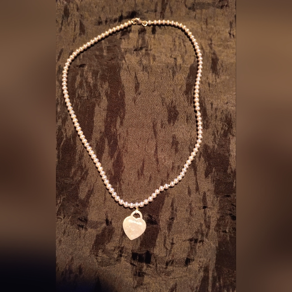 Authentic Return to Tiffany bead necklace - Picture 8 of 8